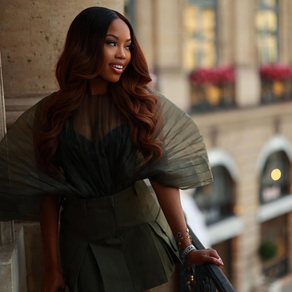 Andrea Iyamah Sombra Bodysuit